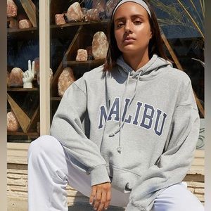 John Galt Grey Malibu Hoodie
